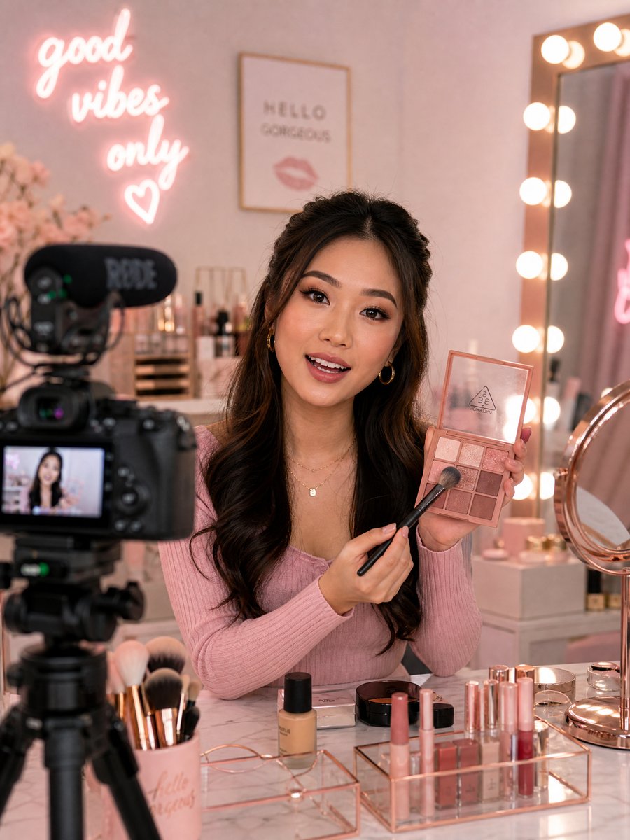 糖心vlog美妆视频教程